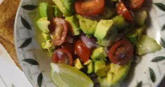 Avocado Cucumber Tomato Salad