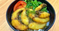 Bún Cá Rô Phi Chiên Giòn Nước Dùng Chua Thanh