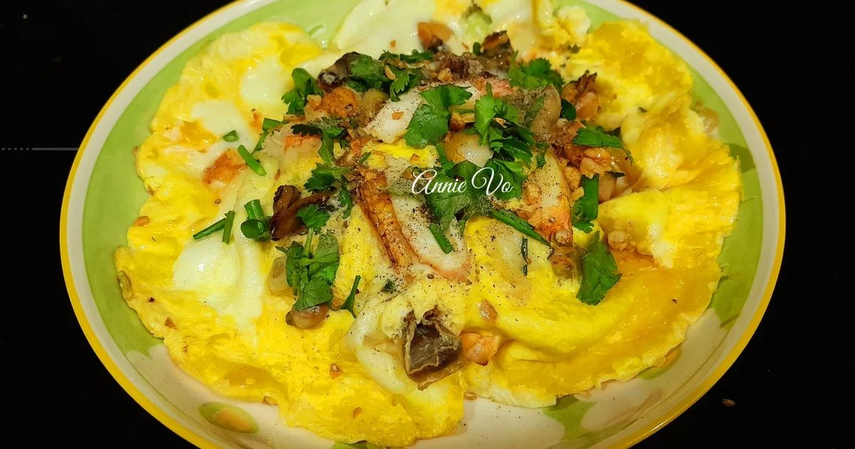 Cơm Phủ Trứng Hải Sản Mềm Béo, Dễ Làm