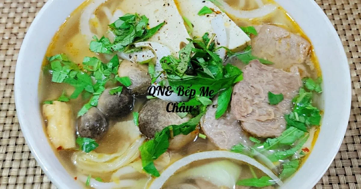 Cách nấu bún Huế chay đậm đà, thơm ngon tại nhà