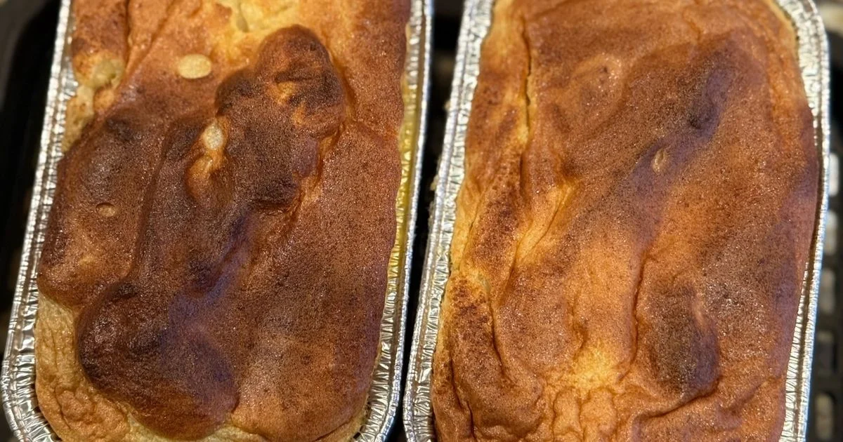 Souffle táo trứng phồng mềm nhẹ