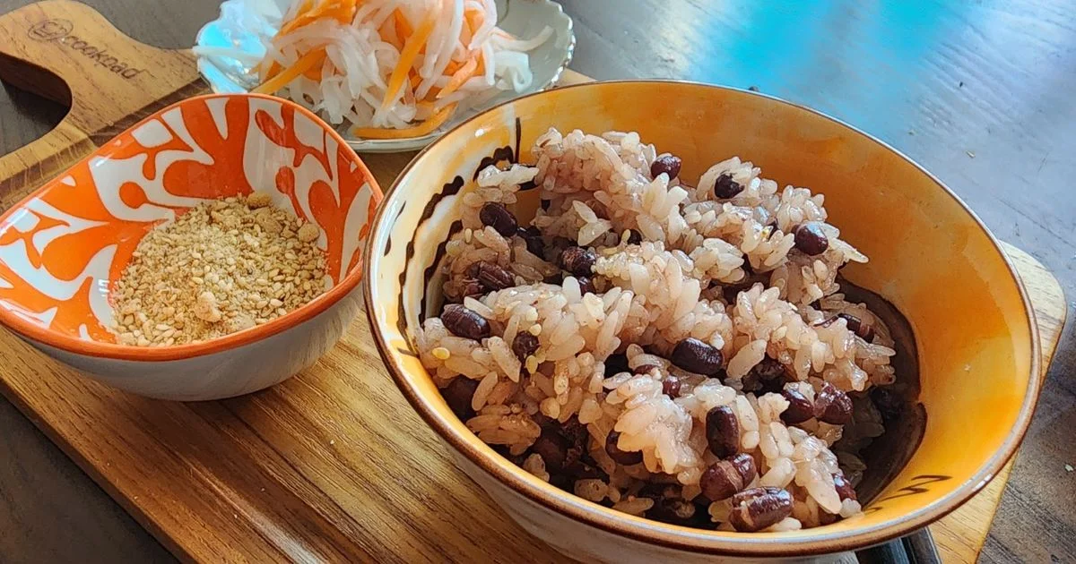 Xôi đậu đỏ dẻo bùi nấu nồi cơm điện